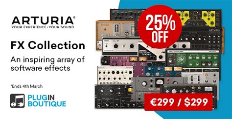 Arturia FX Collection available at 25% OFF from Plugin Boutique