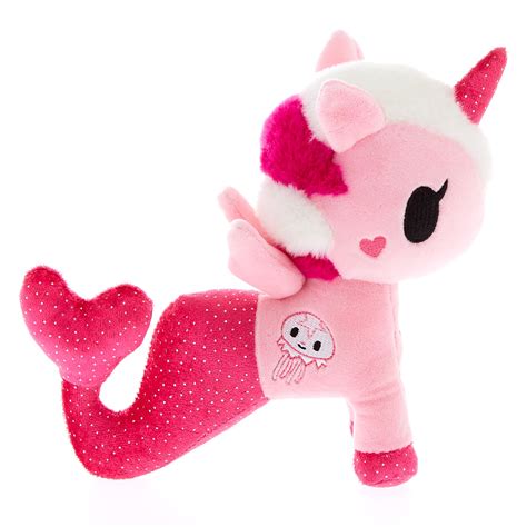 TokiDoki Pink Mermicorno Jelly Plush Toy | Claire's US