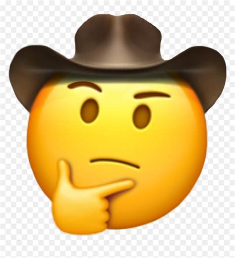 Cowboy Cowboyemoji Hmm Hmmm Hmmemoji Emoji Emojis Sad Cowboy