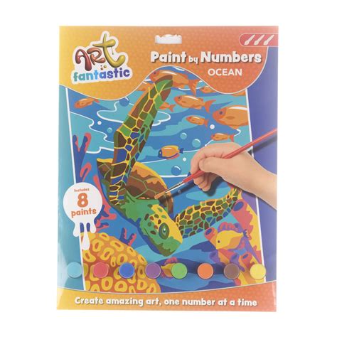 Ocean Paint By Numbers Hobbycraft