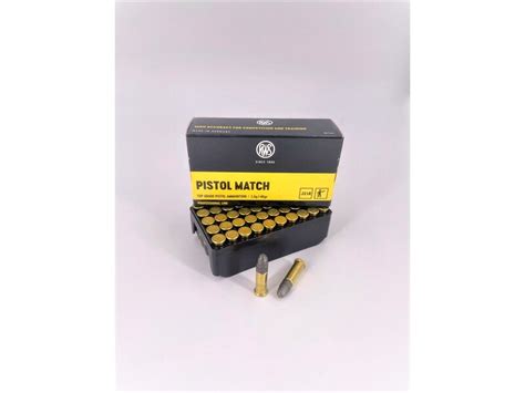 Sk Pistol Match Lr G Nstig Kaufen Sk Munition Von Buinger