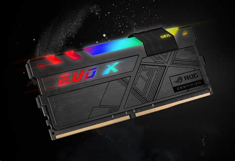 Geil Announced Worlds First Fully Rgb Ddr Memory With Asus Rog