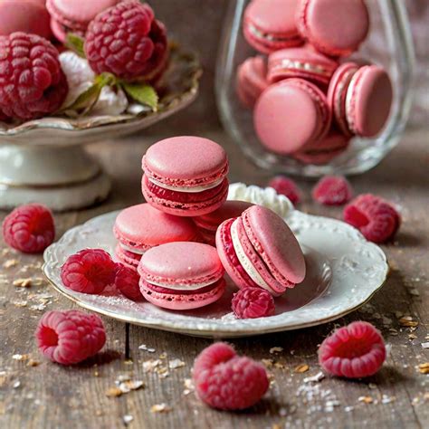 Raspberry Macarons Recipe