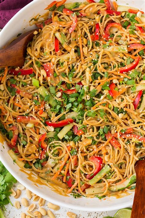 Spicy Thai Peanut Noodles Cooking Classy