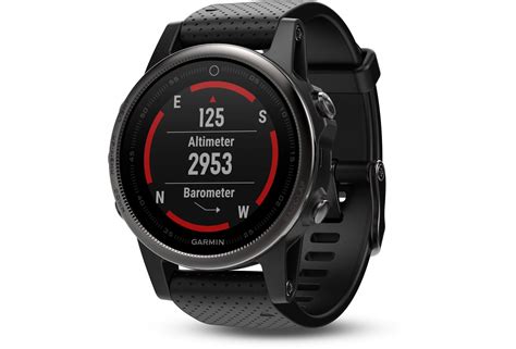 Garmin Fenix 5S GPS Multisport Sapphire Black Bracelet QuickFit Pas Cher