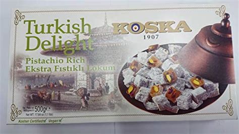 Pistachio Turks genot, Pistache lokum 500g – Cateringgennep