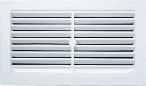 Haron Plastic Wall Vent White 245 X 145mm Home Hardware