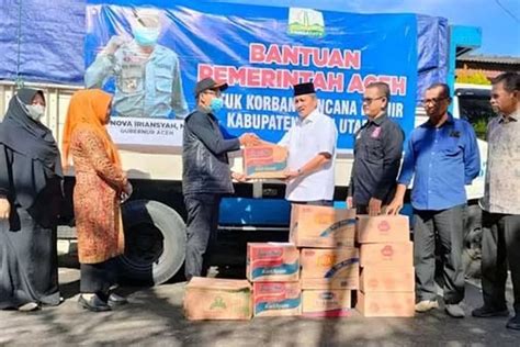 Ketersedian Logistik Untuk Bantuan Korban Bencana Di Aceh Utara Dijamin