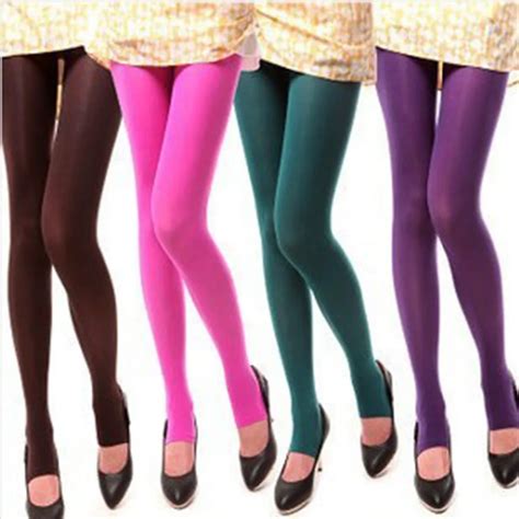 Women Sexy Tights 120d Step Foot Velvet Pantyhose Strong Elasticity