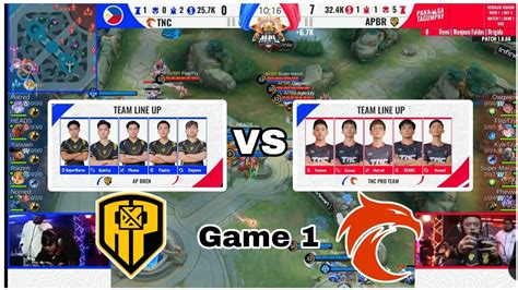 Ap Bren Vs Tnc Game Mpl Ph Filipino Season Week Apbren Tnc