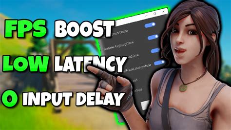 Ultimate Fortnite Fps Boost Tool🔧 Boost Fps Lower Input Delay And Latency Youtube