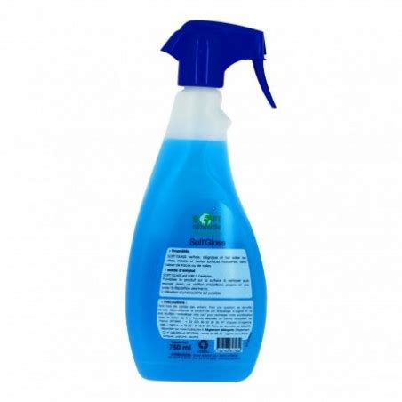 SOFT GLASS Nettoyant Vitres Et Surfaces Modernes Spray 750ml