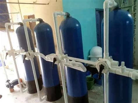 Semi Automatic Water Softening Plant For Domestic Capacity 150 Liter