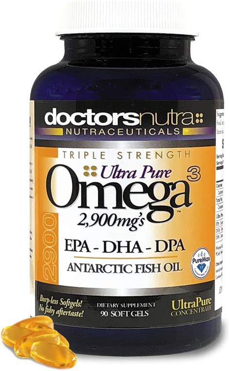 Natural Wild Fish Oil By Doctors Nutra Nutraceuticals