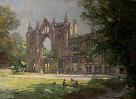 Museumsqualit T Prints Newstead Abbey Nottinghamshire Blick Von Der