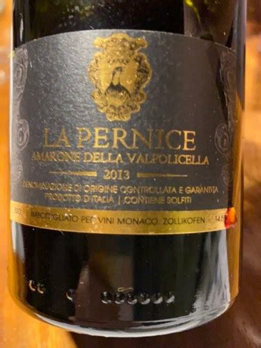 Vini Monaco La Pernice Amarone Della Valpolicella Vivino Canada