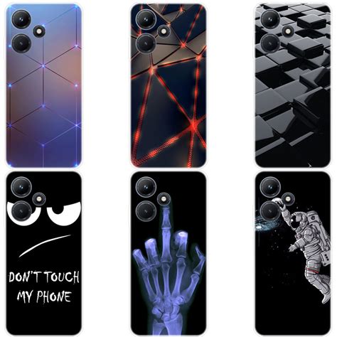 Infinix Hot 30 Casing Soft Tpu Infinix Hot 30i Case Silicone Cartoon Back Phone Cover Shopee