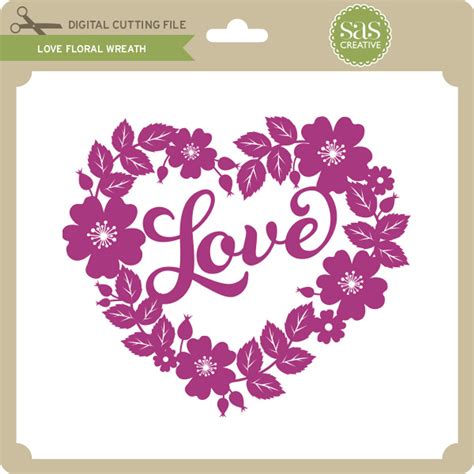 Floral Wreath Lori Whitlocks Svg Shop