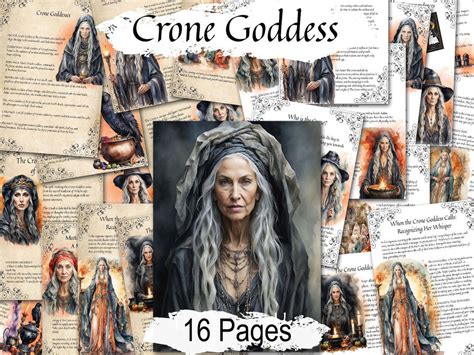 THE CRONE GODDESS, Connect with the energy of the Dark Mother, Pages i ...