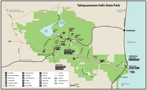 Tahquamenon Falls SP Clark Lake Trail Chippewa Michigan US