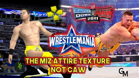 The Miz Wrestlemania Attire Texture Not Caw Svr By Nico