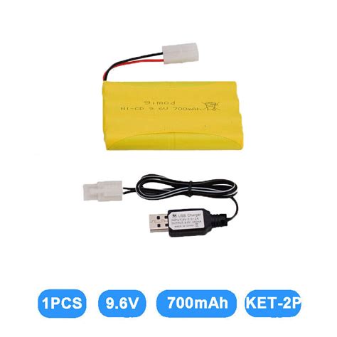 Pcs V Mah Ket P Ni Cd Aa Battery Pack Rechargeable Plug For Rc