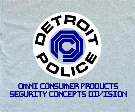 Camiseta Robocop Ocp Detroit Police Por 1839€ Qué Friki