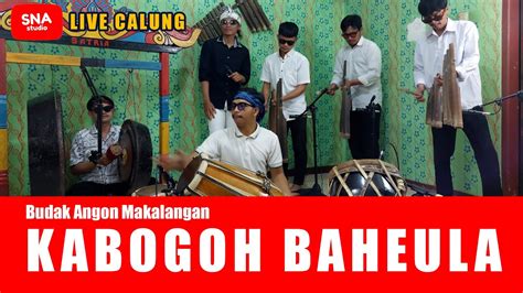 Budak Angon Makalangan Kabogoh Baheula Calung Sunda Cover Live