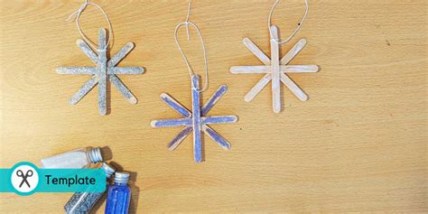 Lollystick Snowflakes | Winter Crafts (Teacher-Made)