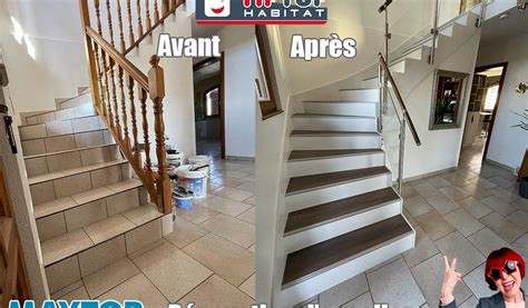 R Novation Dun Escalier En Carrelage Village Neuf Maytop