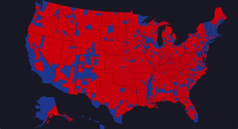 2024 Presidential Rematch By County Results R PoliticalMaps