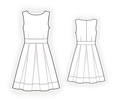 Dress Template Sewing