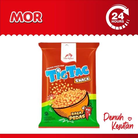 Jual Dua Kelinci Tic Tac Rasa Pedas Snack Pilus Spicy Gr Shopee