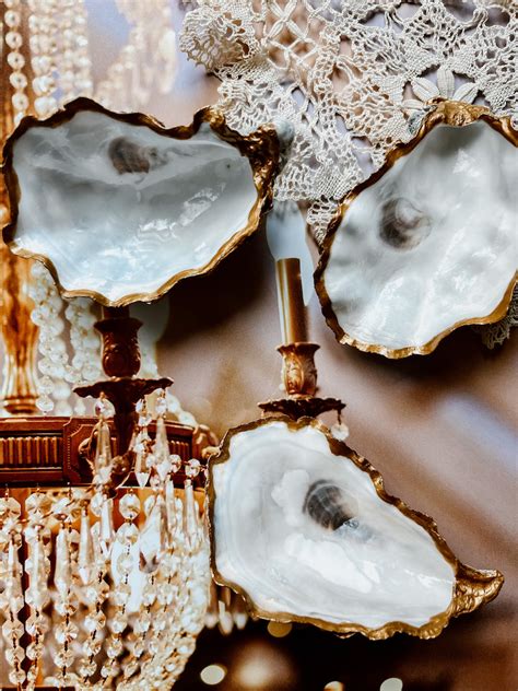 Diy Painted Oyster Shells Cathedrals Cafes Blog