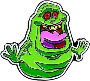 Amazon Ghostbuster Slimer Character Metal Enamel Inch Tall Pin