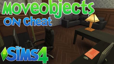 Moveobjects On Mod Tutorial Sims 4 YouTube