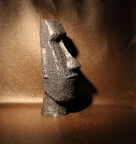 3d Printable Moai Head On Easter Island By Scan The World