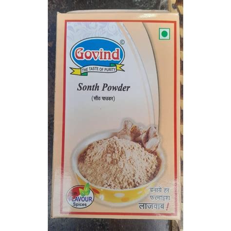 Ginger Govind Sonth Powder Paper Box Packaging Size 100 G At Rs 70pack In Agra