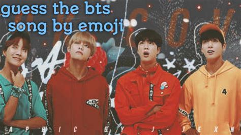 Guess The BTS Songs BTS Songs By Emoji Challange Are You A Real