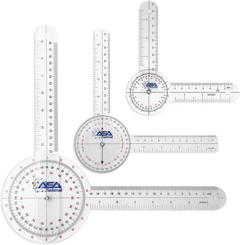 Amazon Asa Techmed Pcs Goniometer Set Inch Medical