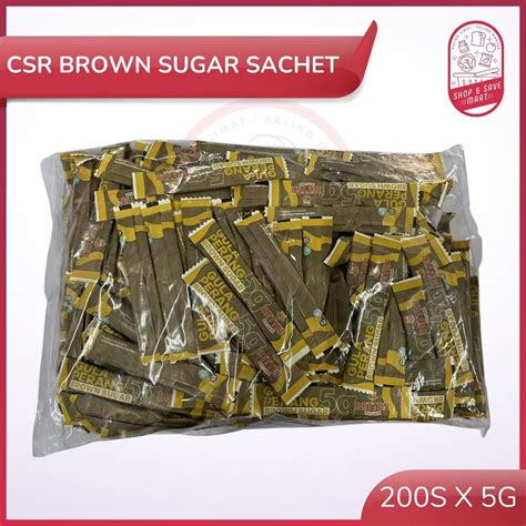 CSR Sugar Sachet Economy Pack 200s X 5g 1kg Fine Sugar Sachet