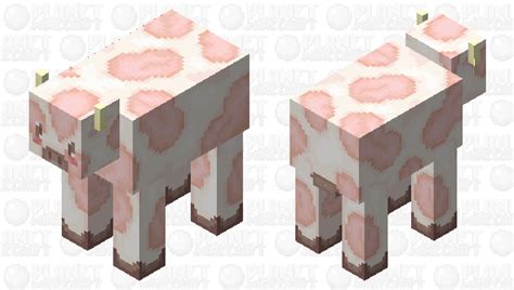 Strawberry Cow Minecraft Mob Skin