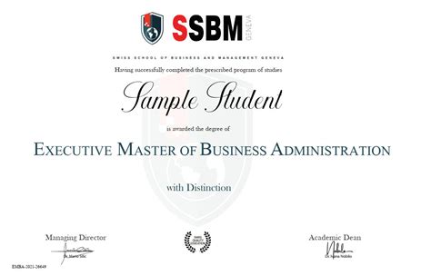 Executive MBA Programs from SSBM - Eligibility, Courses, Degree | upGrad