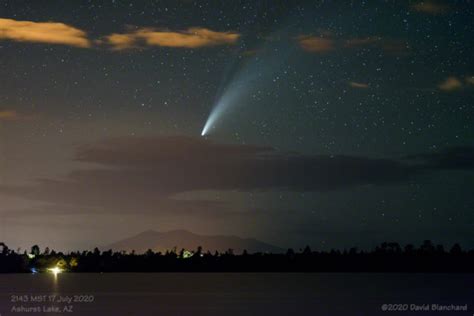 Comet C 2020 F3 NEOWISE IV Flagstaff Altitudes