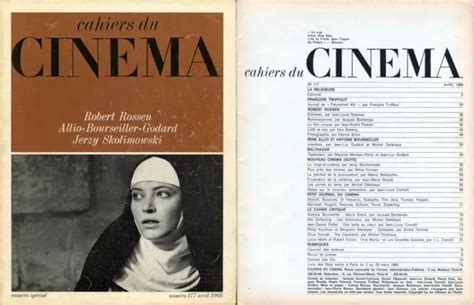 Cahiers Du Cin Ma N Fran Ois Truffaut Robert Rossen Allio