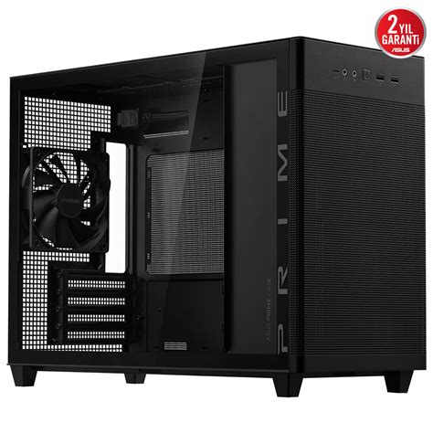 Asus Prime Ap Temperli Cam Usb Type C Siyah Microatx Small Tower