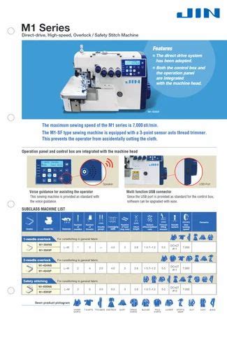 JIN M1 424SF Overlock Machine At Rs 33800 Overlock Machine In