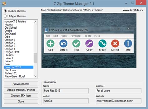 Easily Theme Winrar And 7 Zip For A Total Visual Overhaul Make Tech