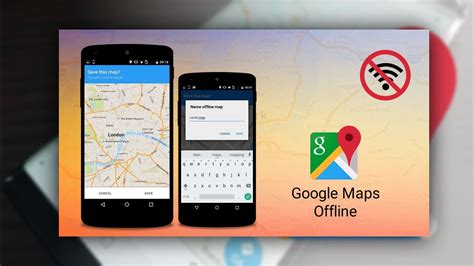 How To Save Google Maps Route Offline Youtube