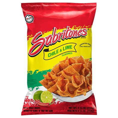 Sabritones Chile And Lime Puffed Wheat Snacks Shop Chips At H E B